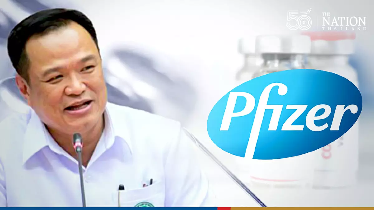 Thailand Resmi Terima Donasi Vaksin Pfizer dari AS